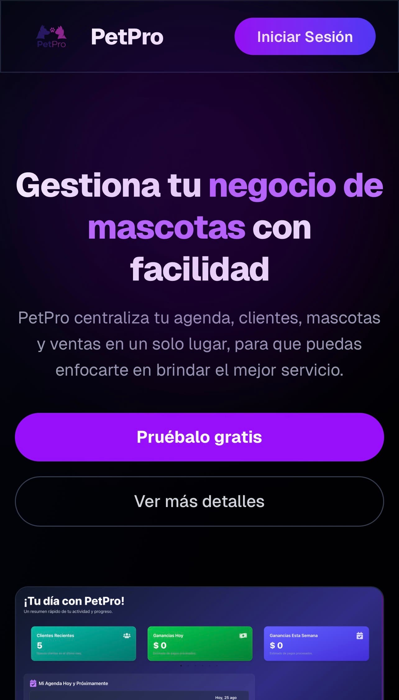 PetPro SaaS